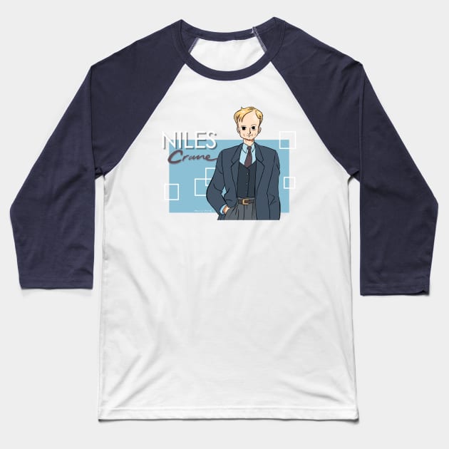 Niles Chan Baseball T-Shirt by bransonreese